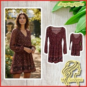 MUDD -Sz XS - two layer floral dress ☀️